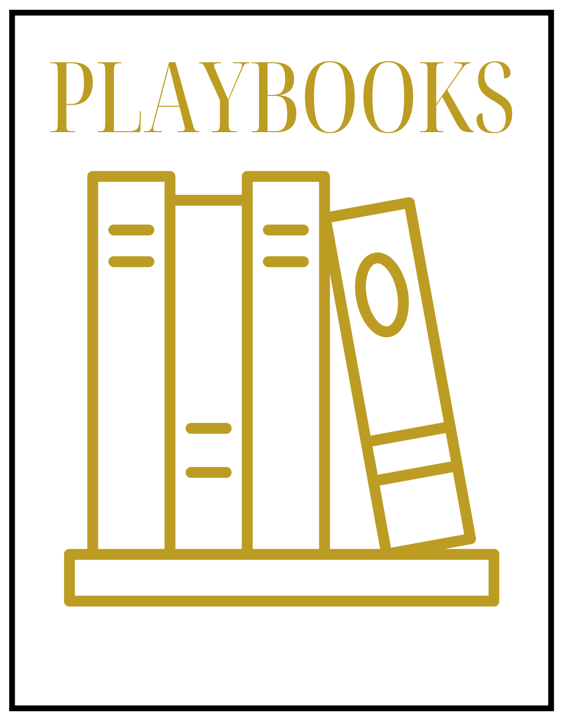 Playbooks